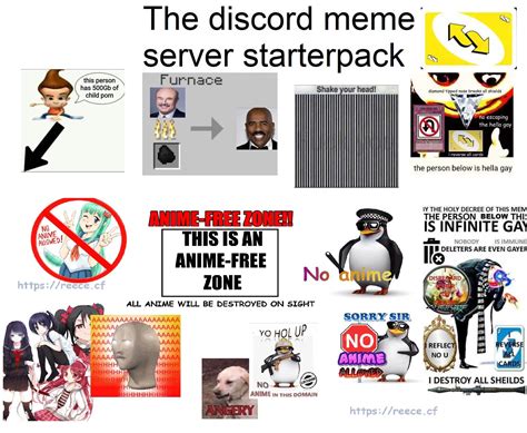 Discord Meme Server Starter Pack R Starterpacks