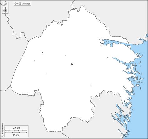 エステルイェートランド地方 無料地図 無料の空の地図 無料のアウトラインマップ 無料のベースマップ 境界 主要都市