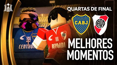 BOCA JUNIORS 1x2 RIVER PLATE MELHORES MOMENTOS COPA ROBLOX