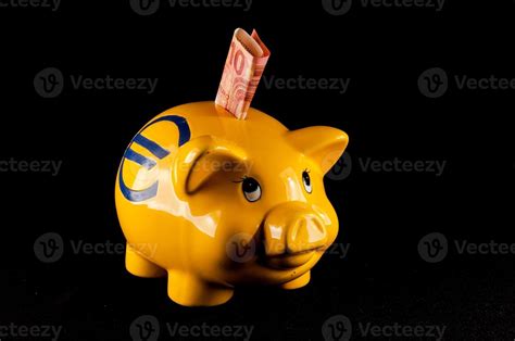 Piggy bank with money 15177471 Stock Photo at Vecteezy