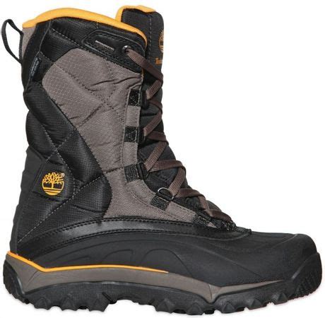 Timberland Tecnico Nylon Snow Boots in Black for Men | Lyst