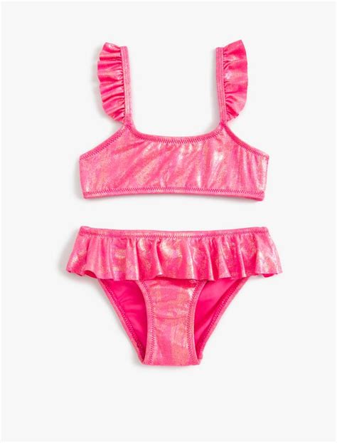 Kız Çocuk Mayo ve Kız Çocuk Bikini Modelleri Koton