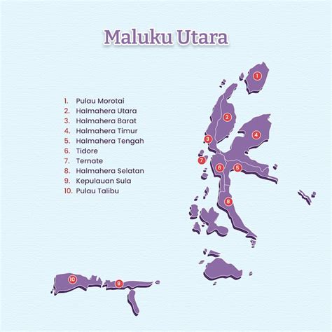 North maluku map Vectors & Illustrations for Free Download | Freepik