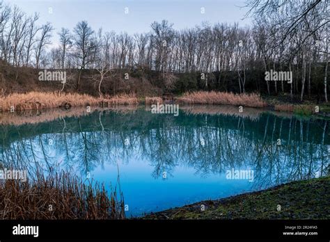 Crater Lake Of Nagyhegyes Village This Is A Non Natural Lake Was