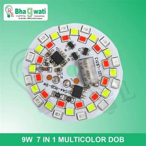 9W Multicolor 7 In 1 DOB MCPCB For Led Bulb At Rs 20 Piece In New