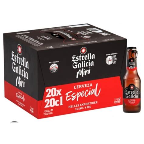 Cerveza Estrella Galicia Botellines Cl Distribuciones Bellavista