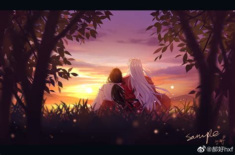 Inuyasha And Kikyou Inuyasha Drawn By Hao Hao Hxf Danbooru