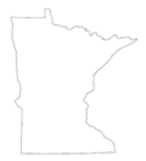 Minnesota Map Clip Art