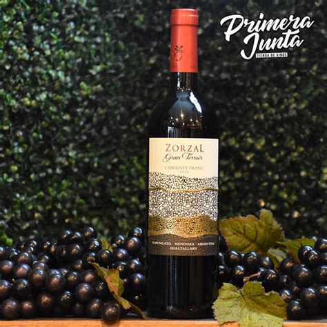 Zorzal Cabernet Franc Gran Terroir Primera Junta