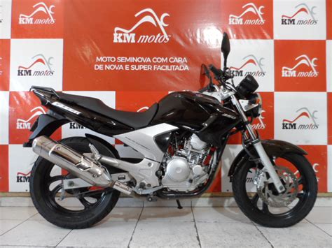 Yamaha Fazer Ys 250 Preta 2006 KM Motos Sua Loja De Motos Semi Novas