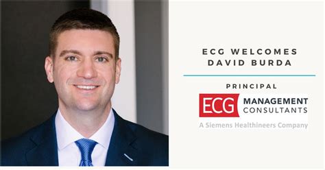 Ecg Management Consultants On Linkedin Ecg Is Excited To Welcome David