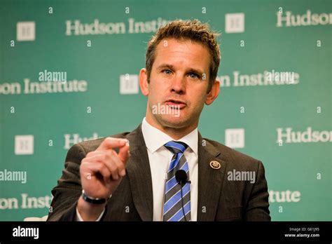 May 26, 2016: Illinois republican congressman Adam Kinzinger speaking ...