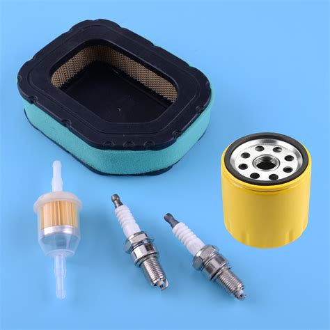 Letaosk Oil Filter Fuel Air Filter Spark Plug Tune Up Kit Fit For