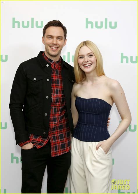 Nicholas Hoult & Elle Fanning Step Out For 'The Great' Panel During ...