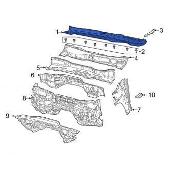 Dodge Ram Cowl Panels Parts Vent Grills CARiD