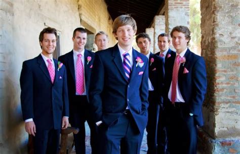 Padrinhos Gravata Rosa