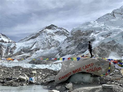 Gorak Shep To Everest Base Camp Distance Elevation Gain Time