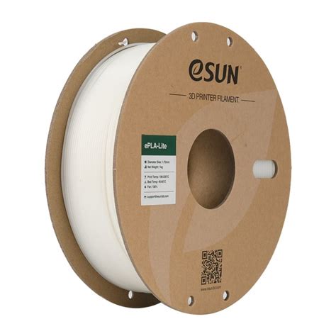 eSUN ePLA-Lite 3D Printing Filament - Lightweight Brilliance