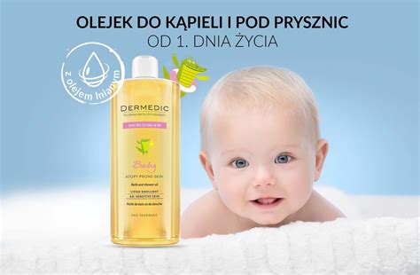 Dermedic Baby Linum Emolient Olejek do kąpieli i pod prysznic 500ml