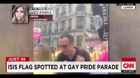 Cnn Confuses Butt Plug Dildo Flag For Isis Flag At Gay Pride Parade Youtube