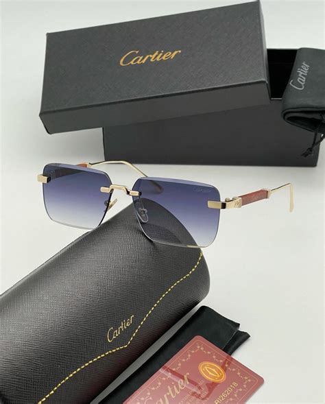 Cartier Очки солнцезащитные - купить с доставкой по выгодным ценам в ...