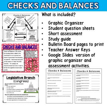 Checks And Balances Chart