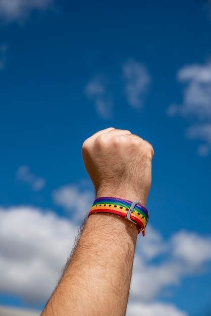Premium Photo The Fist Of A Gay Man S Hand