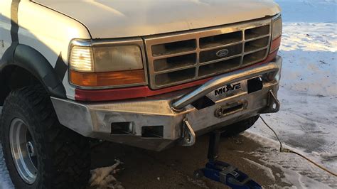 Move Bumper Build On Ford F Obs Youtube