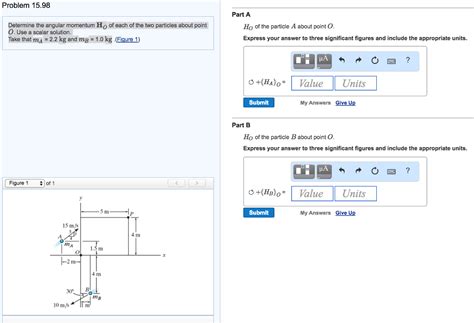 Solved Problem 1598 Determine The Angular Momentum Ho Of