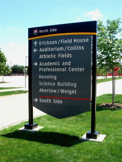 Direct Your Campus Visitors with Wayfinding Signs | Parvin-Clauss Sign Company