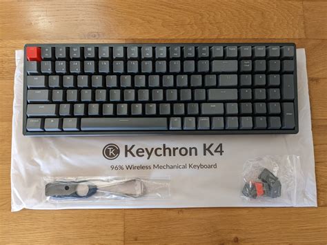Keychron K4 Version 2 RGB Aluminium Gateron G Pro Hot Swappable Brown Switches