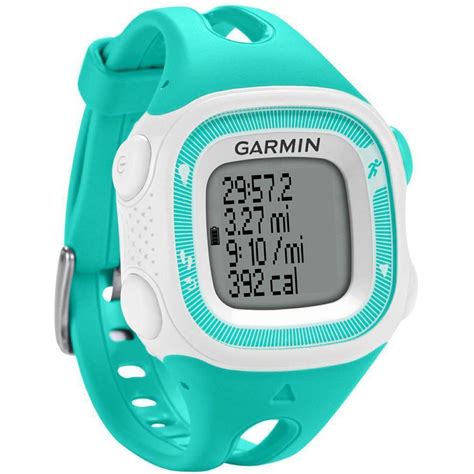 Montre Garmin GPS Forerunner 15 Blanc Vert Back Market