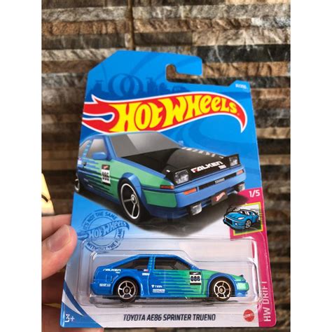 Toyota AE86 Sprinter Trueno Hot Wheels Shopee Malaysia