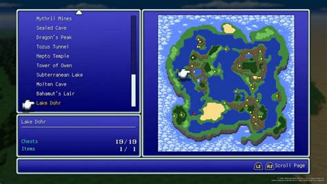 Final Fantasy III Pixel Remaster How To Complete The Map All