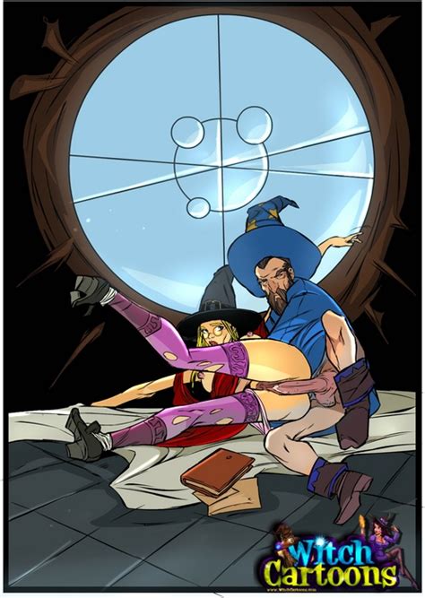 Sex Starving Blonde Witch Can T Get Silver Cartoon Picture 3