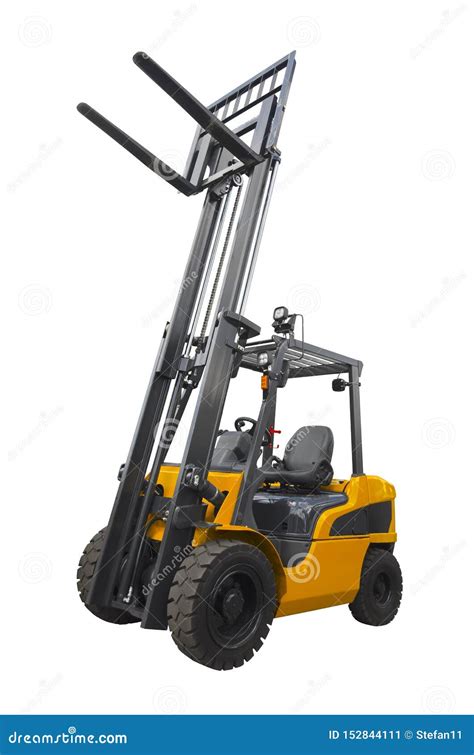 A Telescopic Handler Also Called A Telehandler Stock Image Image Of