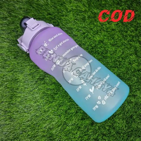 Jual Botol Viral Liter Ml Free Stiker D Sama D Botol Minum Viral