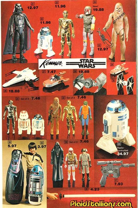 Vintage Star Wars Action Figures Kenner 1980s TV Movie Video Game