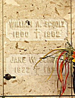 Jane Louise Winter Scholz Find A Grave Reminne