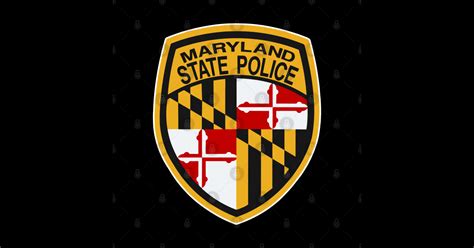 Maryland State Police Crest Logo - Maryland State Police - T-Shirt | TeePublic