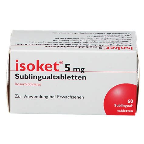 Isoket 5 Mg 60 St Mit Dem E Rezept Kaufen Shop Apotheke