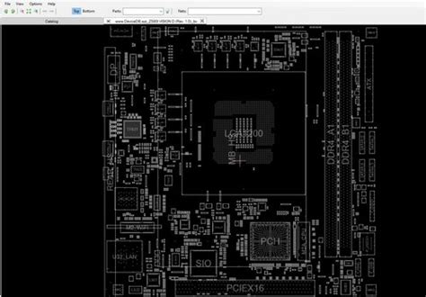 GIGABYTE Z590I VISION D Rev 1 0 BoardView TVW Gigabyte MB PC