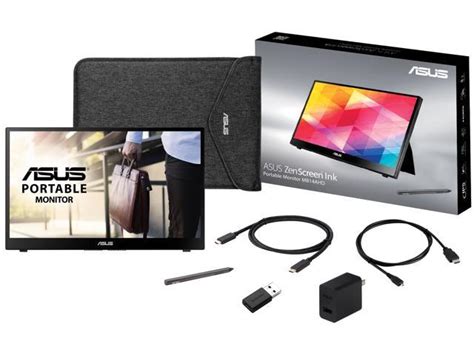 ASUS ZenScreen Ink 14 1080P Portable Touchscreen Monitor MB14AHD