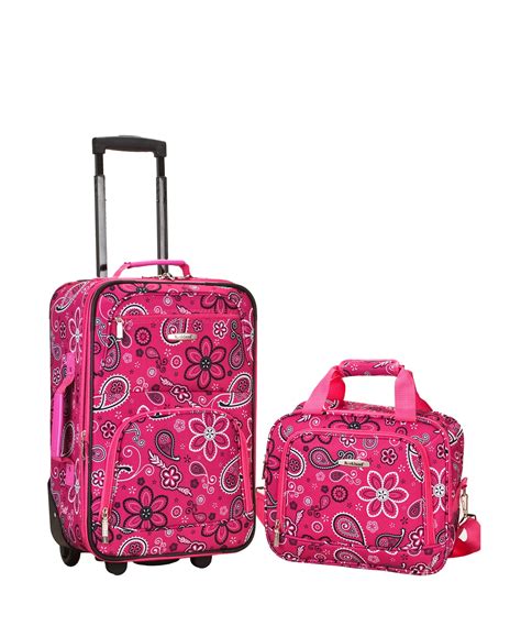 Rockland Fashion Softside Upright 2 Piece Luggage Set F102 - Walmart.com
