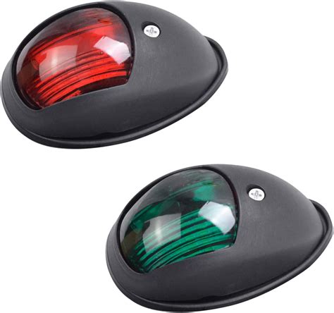 Amazon Yomtovm Led Boat Navigation Lights Red And Green Boat Bow