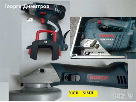 bosch импакт, зеге, ъглошлайф 14.4 и 12V - NiCD NiMH - отлични в Други ...