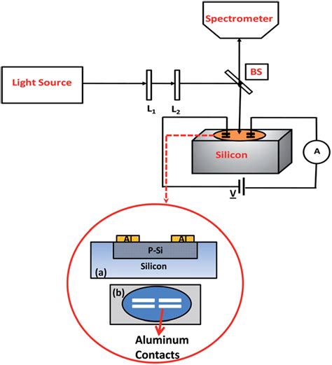 Schematic Representation Of Simultaneous Optical And Electrical