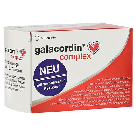 GALACORDIN complex Tabletten 50 Stück online bestellen medpex