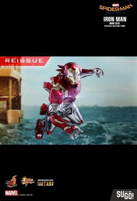 Hk Batch Hot Toys Spider Man Homecoming Iron Man Mk Mark Xlvii Mms D Figure Sugo