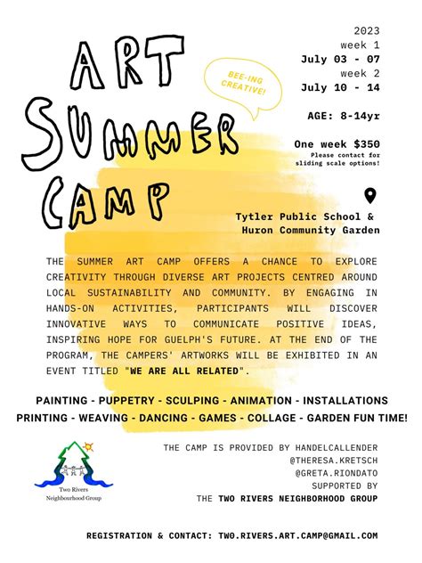 Art Summer Camp - Guelph Arts Council